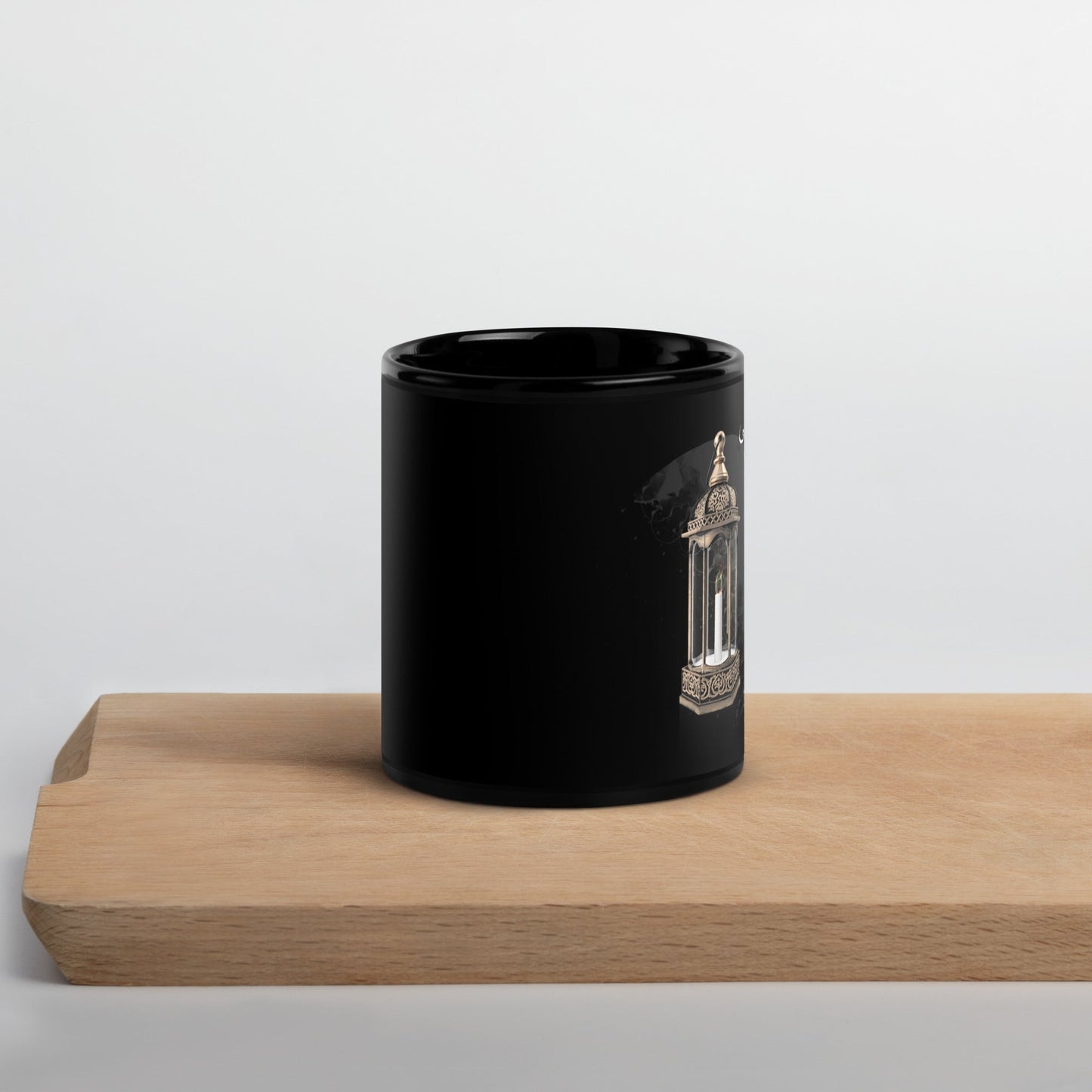 CANDLE BLACK Glossy Mug - Bonotee