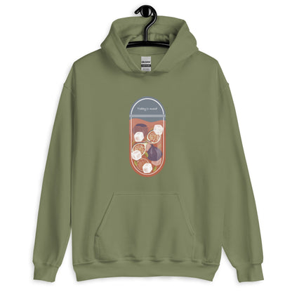 unisex-classic-hoodie-todays-mood-12-military-green