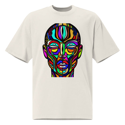 COLORFUL TRANSFORMATION 2 Unisex Oversized Faded T-Shirt - BONOTEE