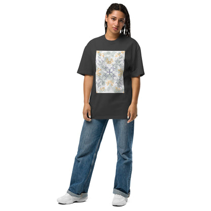 LOVE Unisex Oversized Faded T-Shirt - BONOTEE