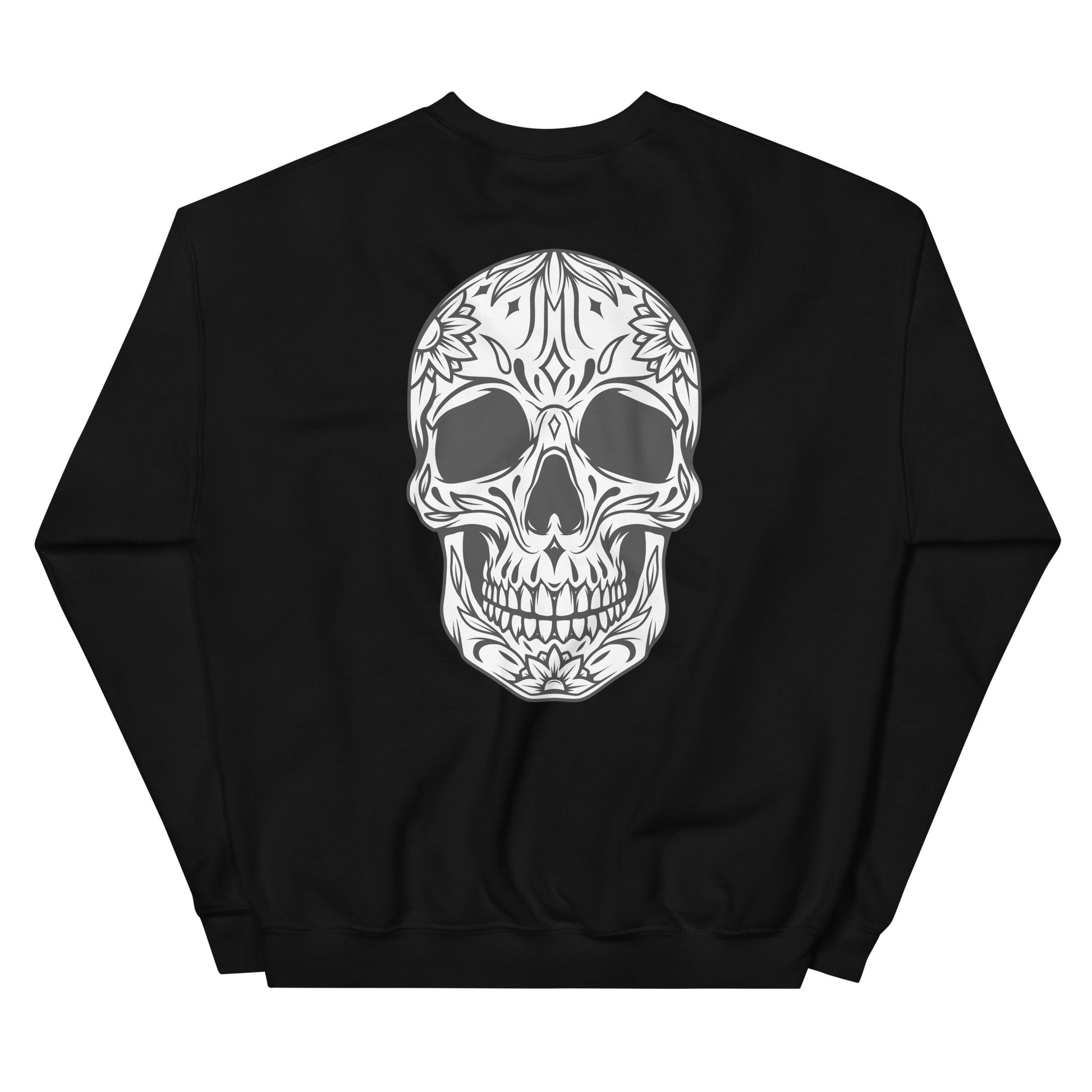 mens-sweatshirt-calavera-back-print-black