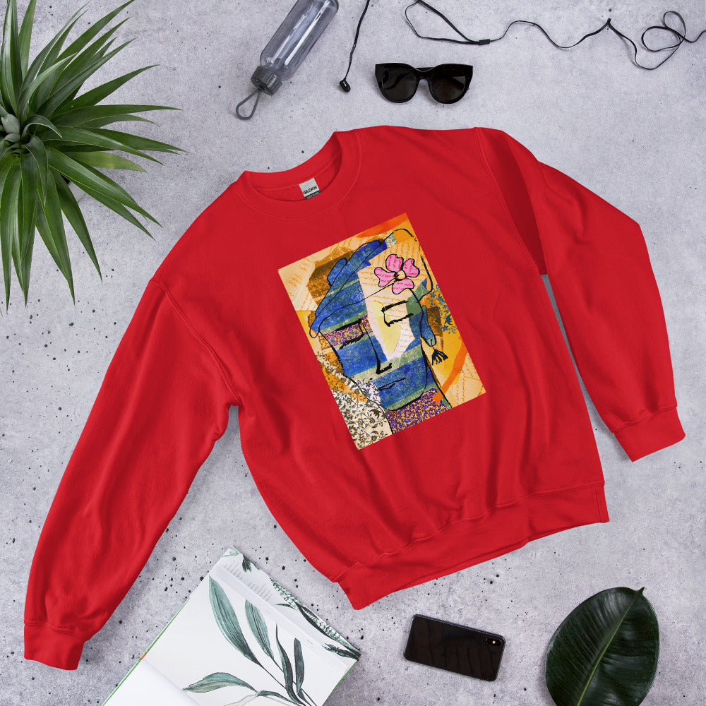 unisex-classic-sweatshirt-friend-red
