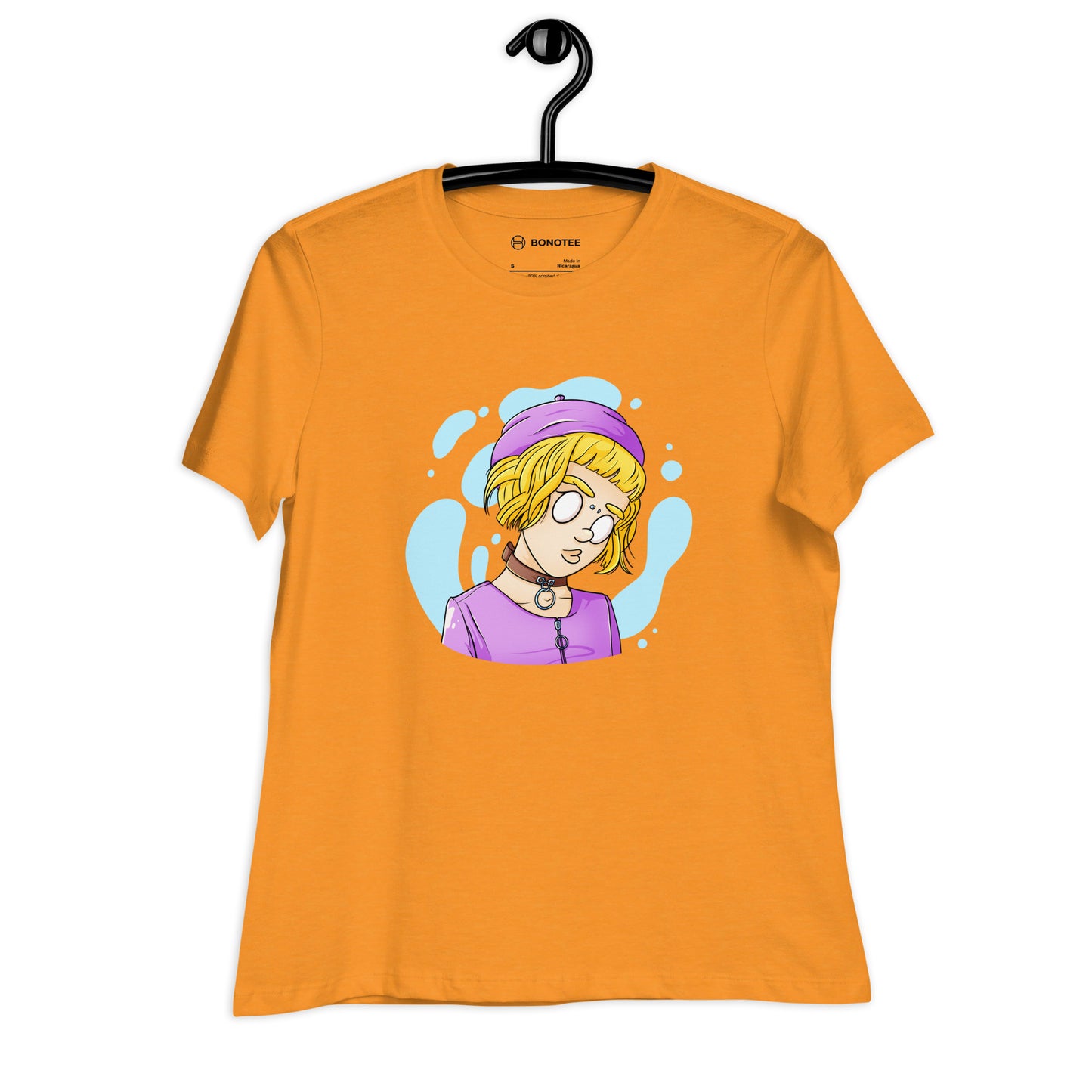 womens-relaxed-tshirt-zombie-mode-heather-marmalade