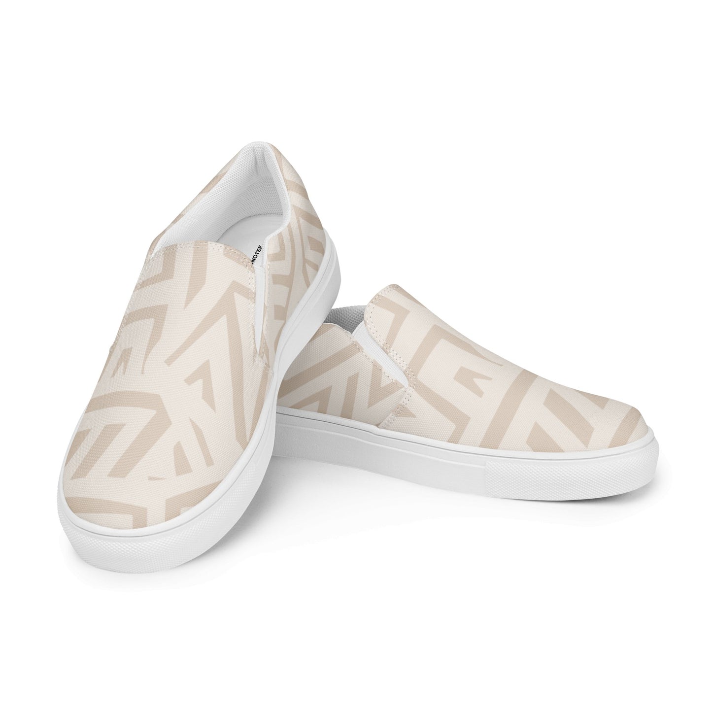 Abstract Ethnic Style - Women’s Slip-on Canvas Shoes - Bonotee