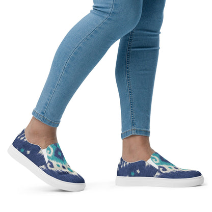 womens-cavas-shoes-atlas-pattern-dark-blue