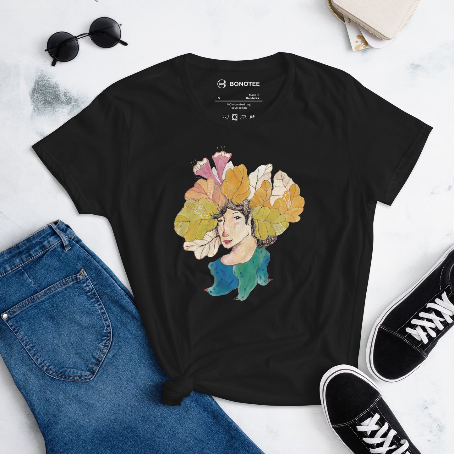 AUTUMN LEAVES Women's T-Shirt - Bonotee