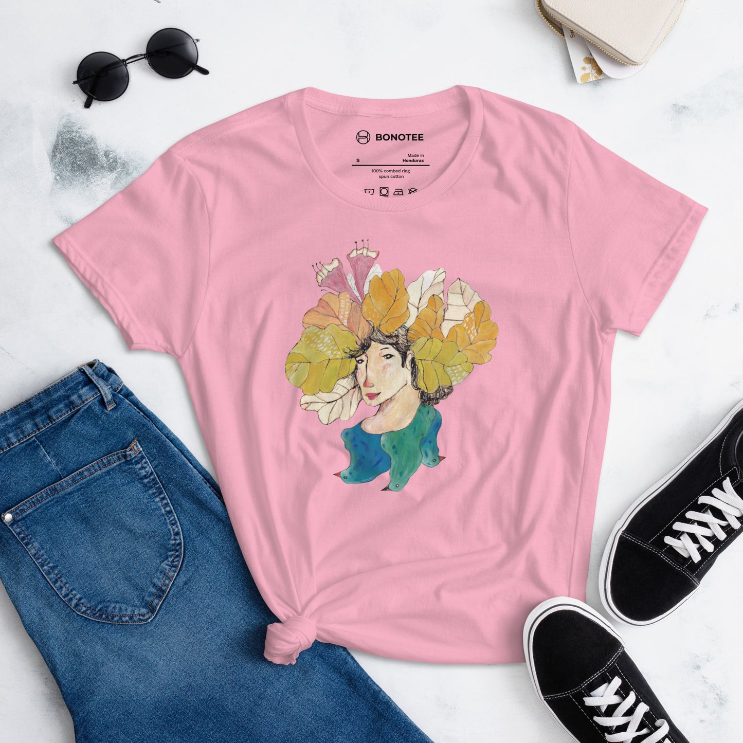 womens-tshirt-autumn-leaves-charity-pink