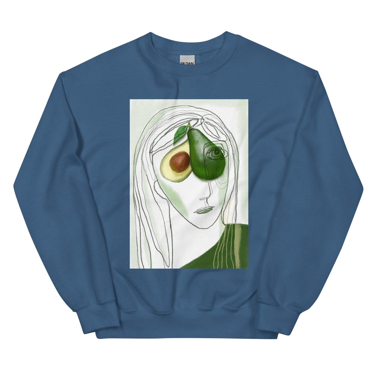 womens-classic-sweatshirt-avocado-indigo-blue