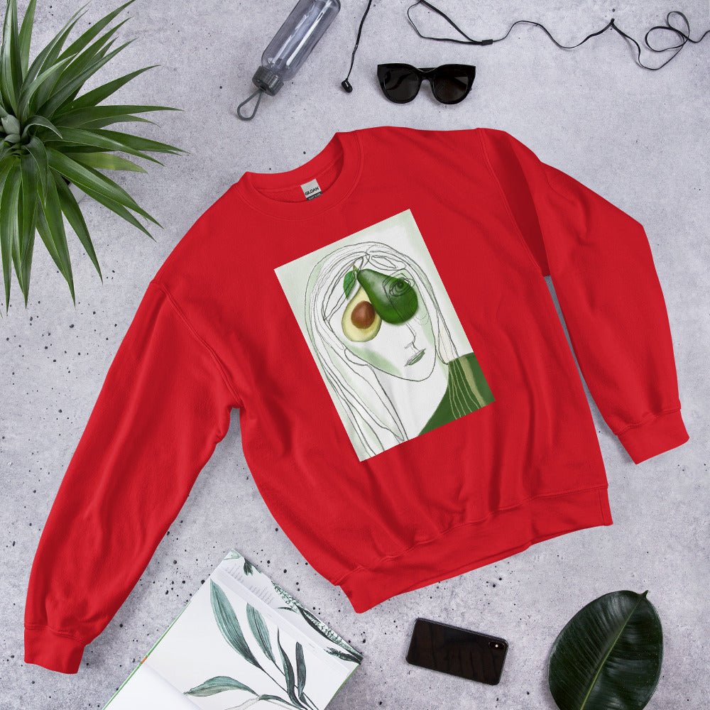 womens-classic-sweatshirt-avocado-red