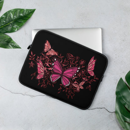 laptop-sleeve-butterflies-black