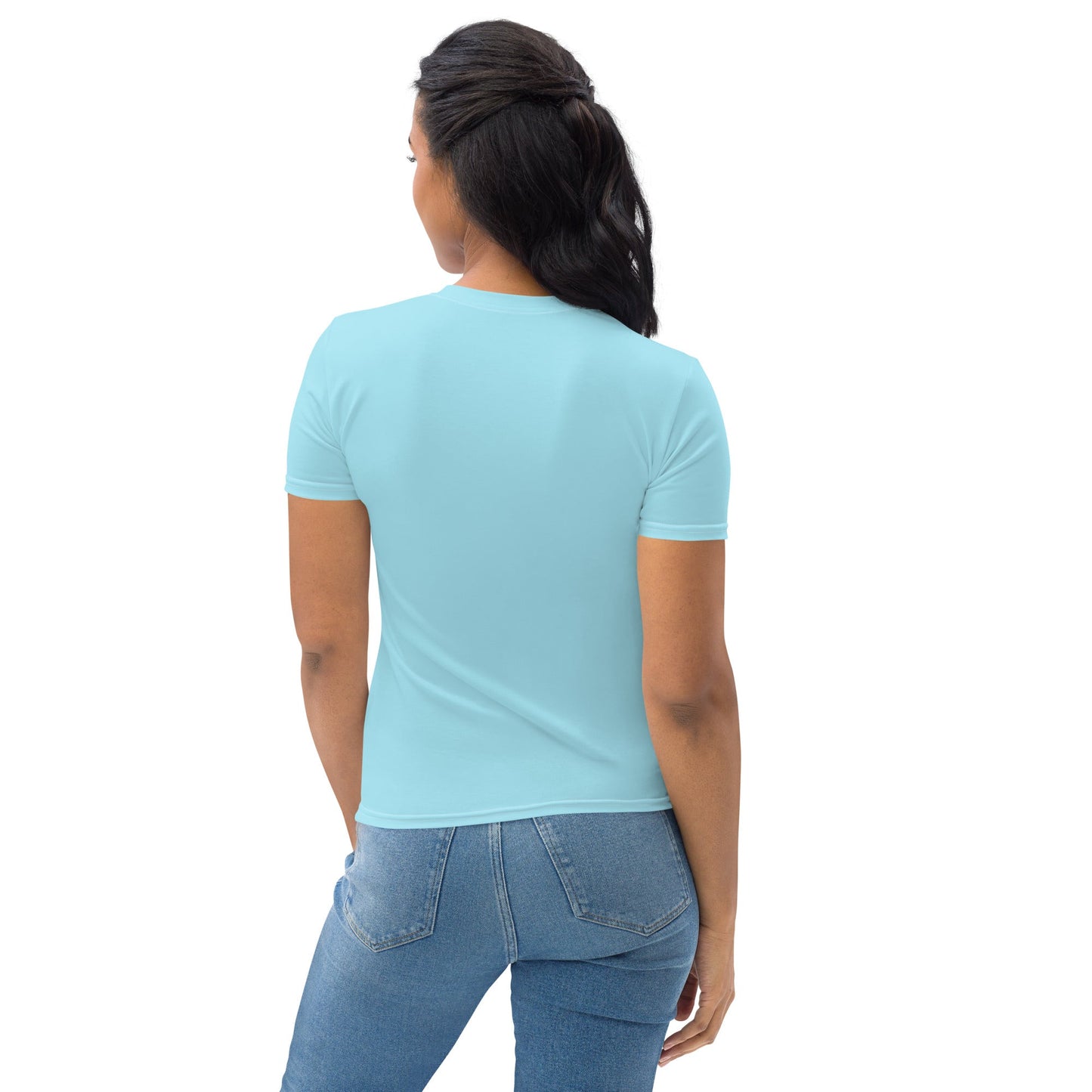 premium-womens-tshirt-charming-caribbean-blue