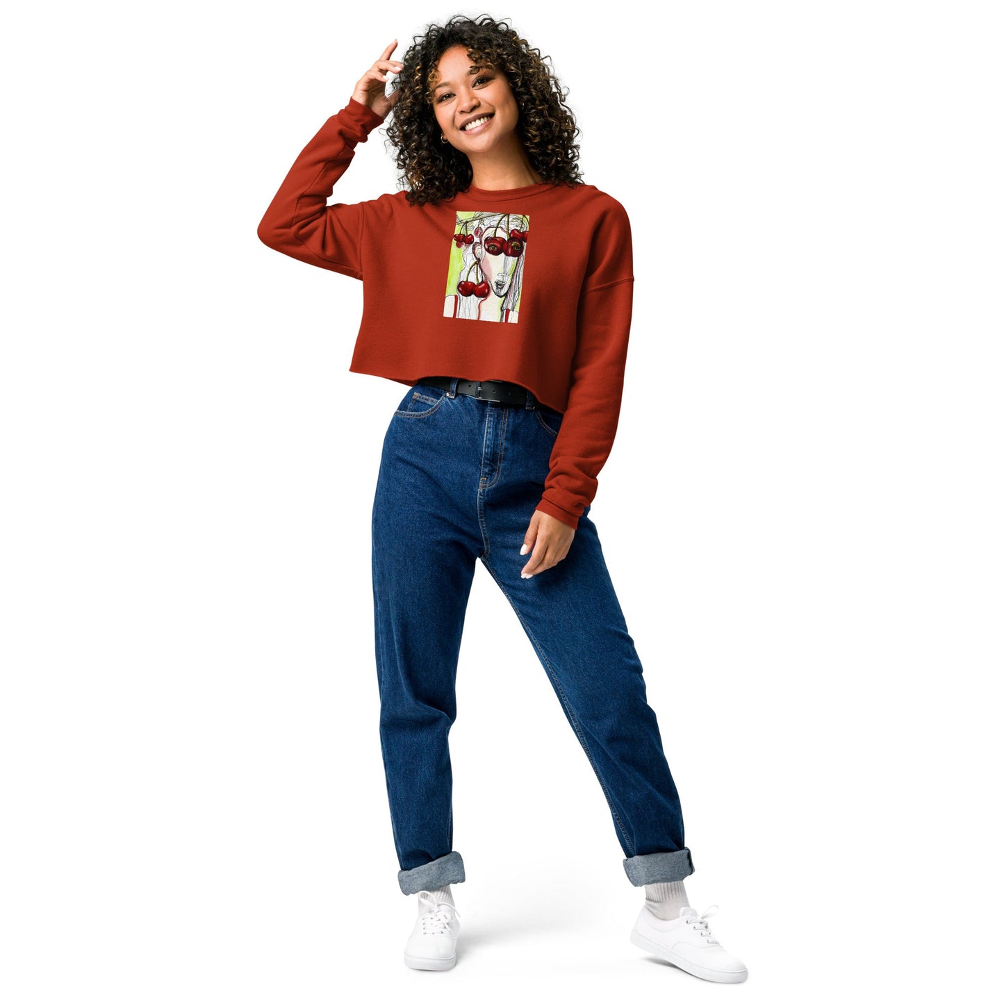 womens-crop-sweatshirt-cherry-brick