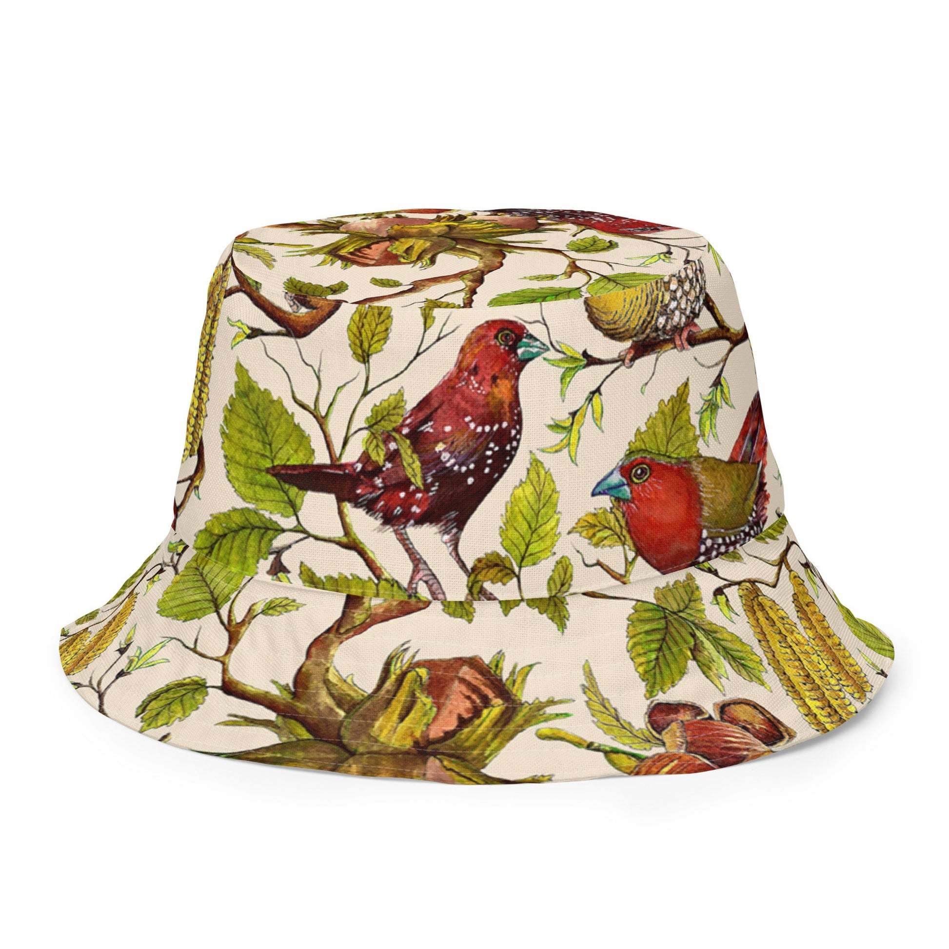 CHESTNUT Reversible Bucket Hat For Woman - Bonotee