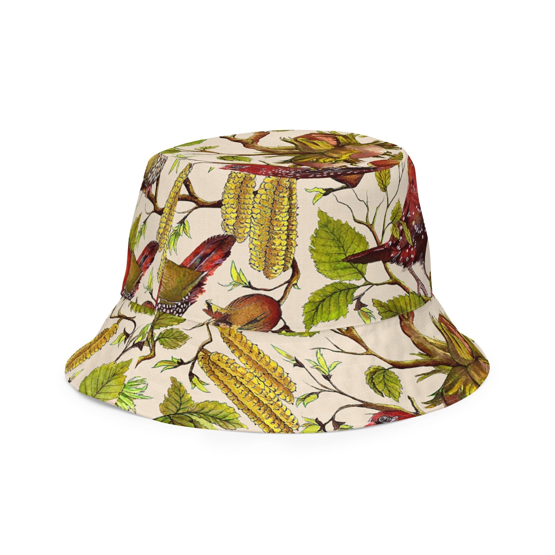CHESTNUT Reversible Bucket Hat For Woman - Bonotee