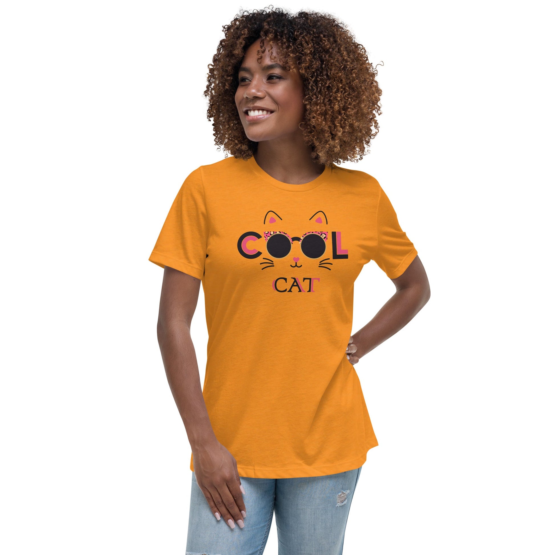 womens-relaxed-t-shirt-cool-cat-heather-marmalade