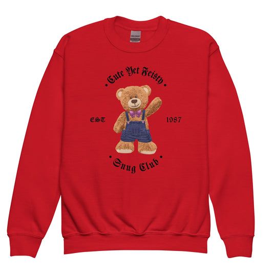 youth-crew-neck-sweatshirt-cute-teddy-bear-red