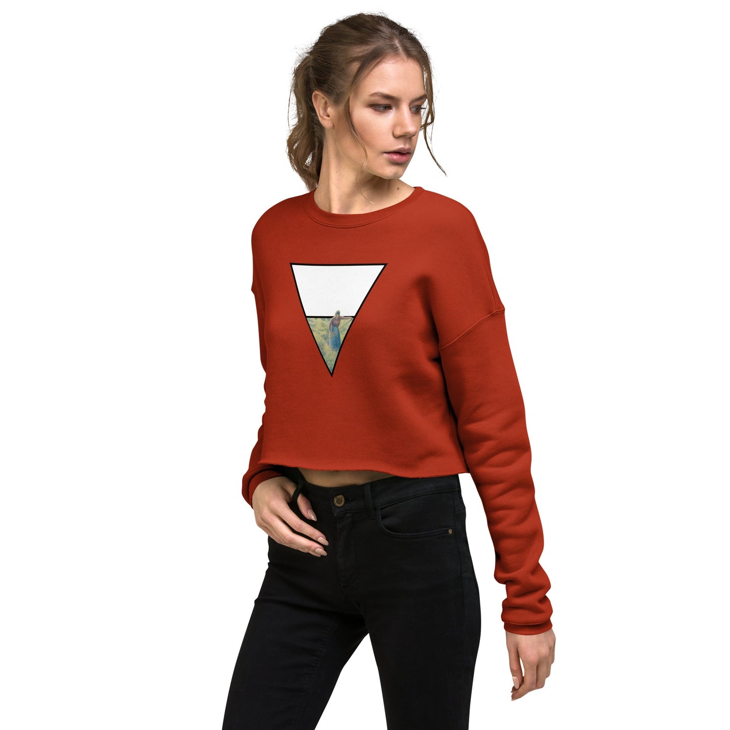 EARTH Women's Crop Sweatshirt - Bonotee