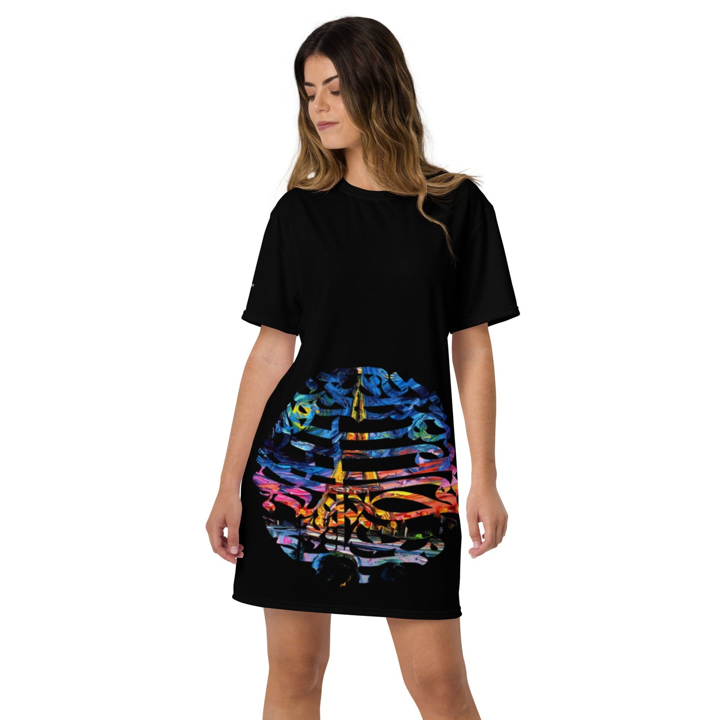 EIFFEL TOWER Women's T-shirt Dress - Bonotee