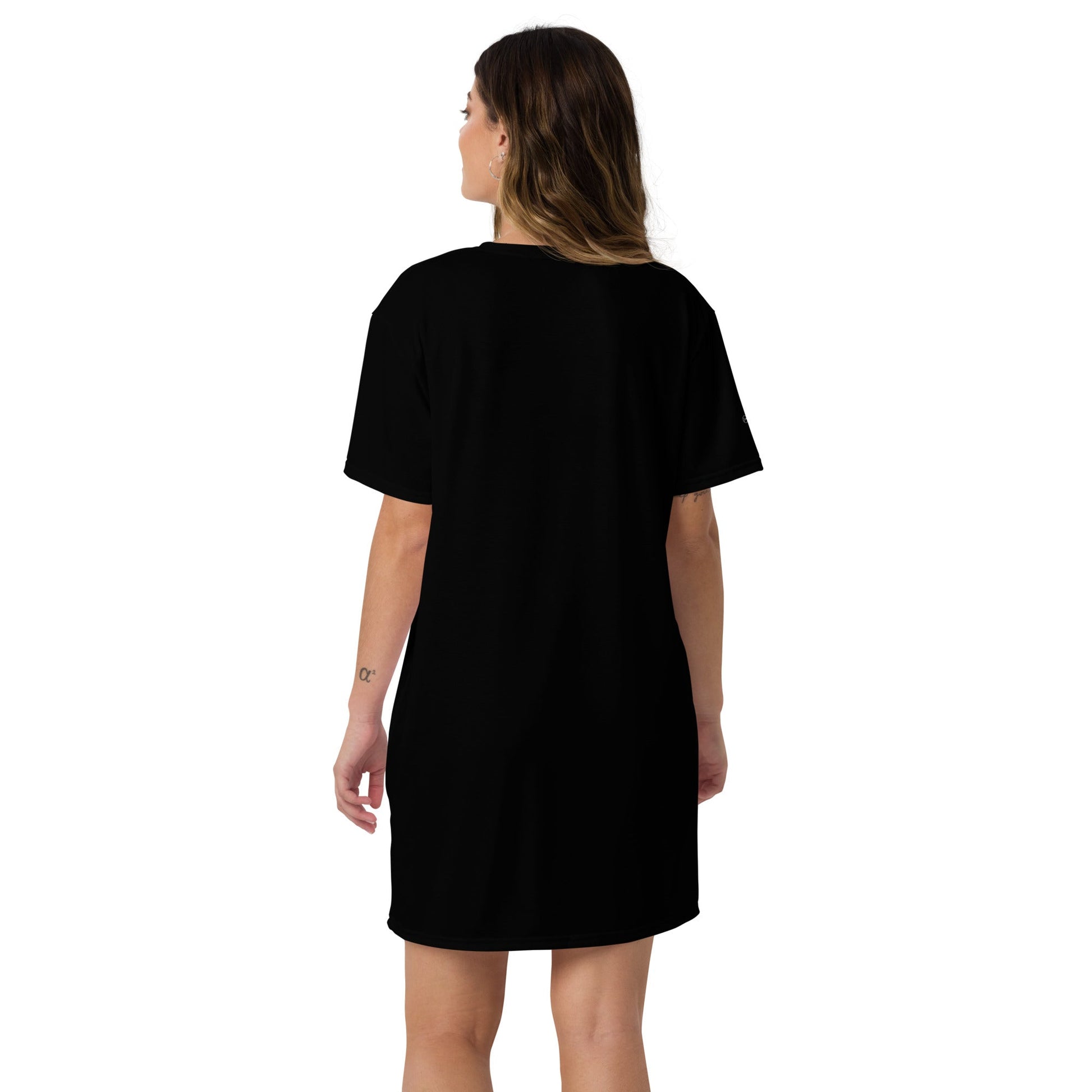 womens-tshirt-dress-eiffel-tower-black