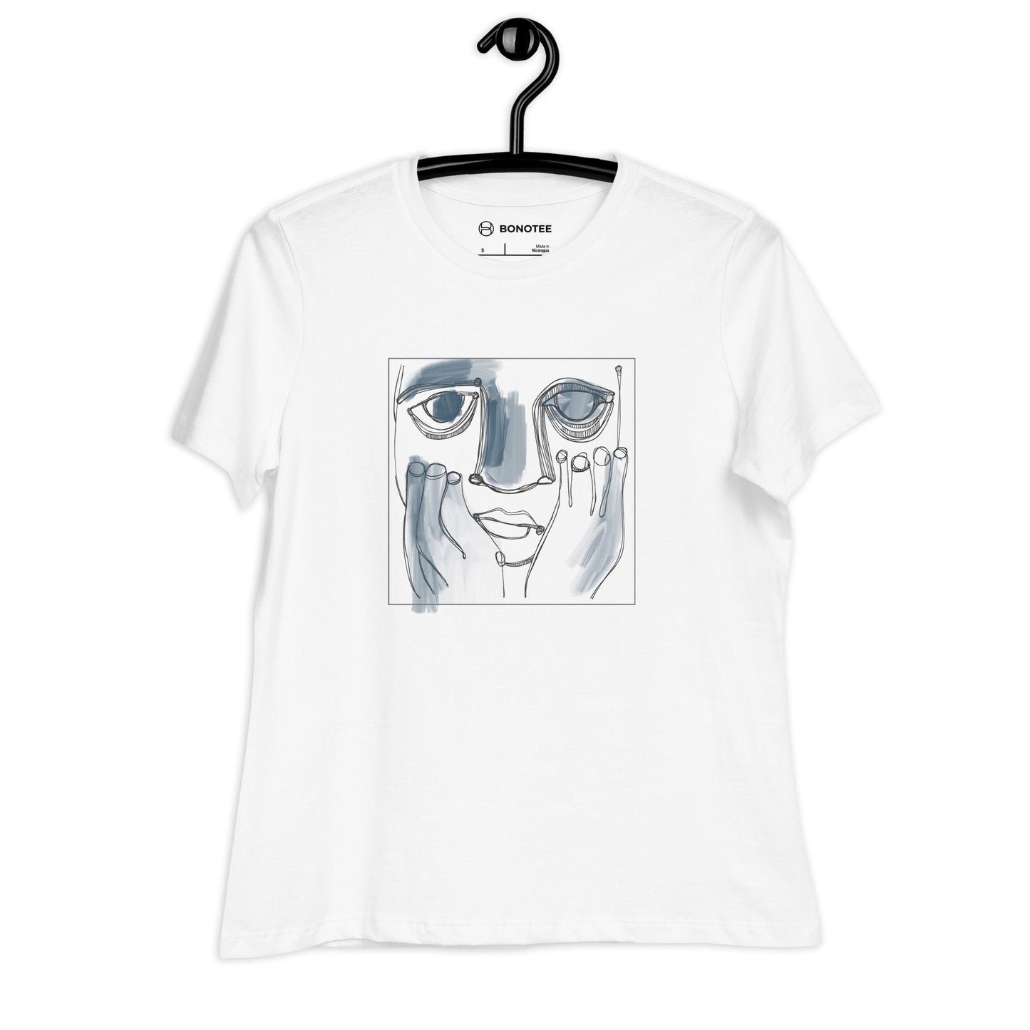womens-relaxed-tshirt-faces-look-4-white