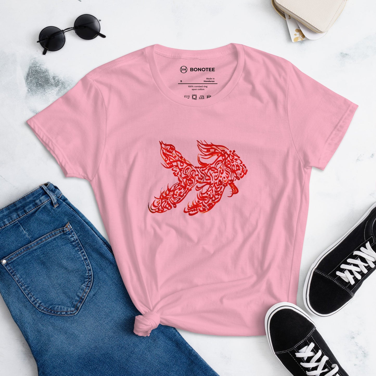 womens-tshirt-fish-charity-pink