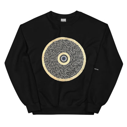 unisex-sweatshirt-golden-calligraphy-2-black