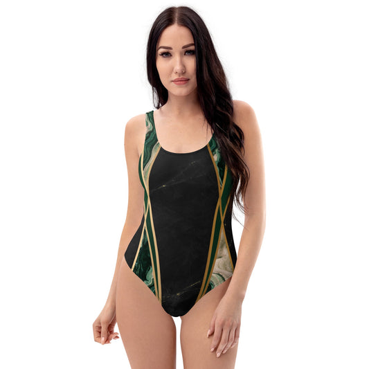 womens-swimsuit-green-marble-black