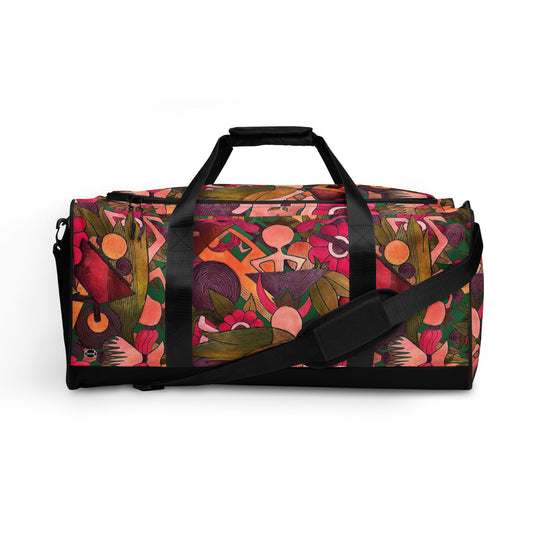 Lotus | All-Over Printed Duffle Bag - Bonotee