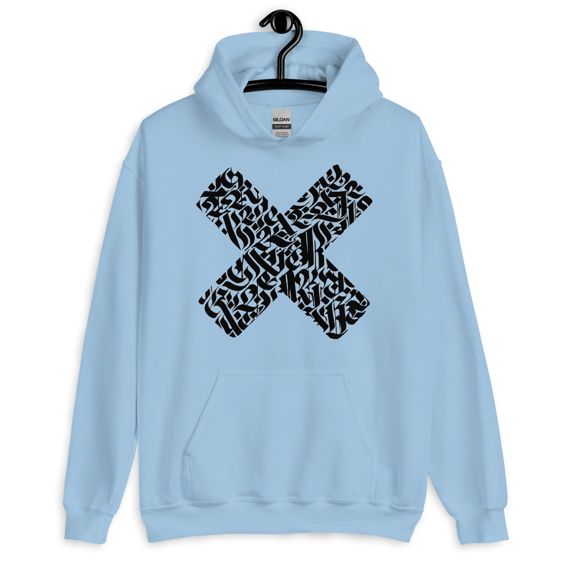 unisex-classic-hoodie-never-give-up-light-blue