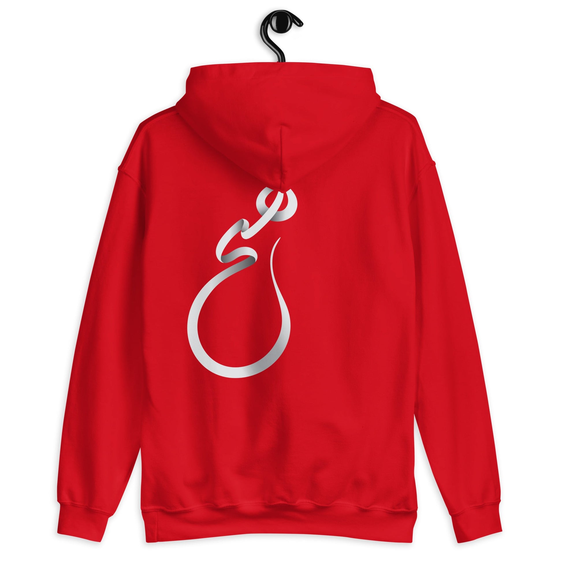unisex-classic-hoodie-nothing-hich-back-print-red