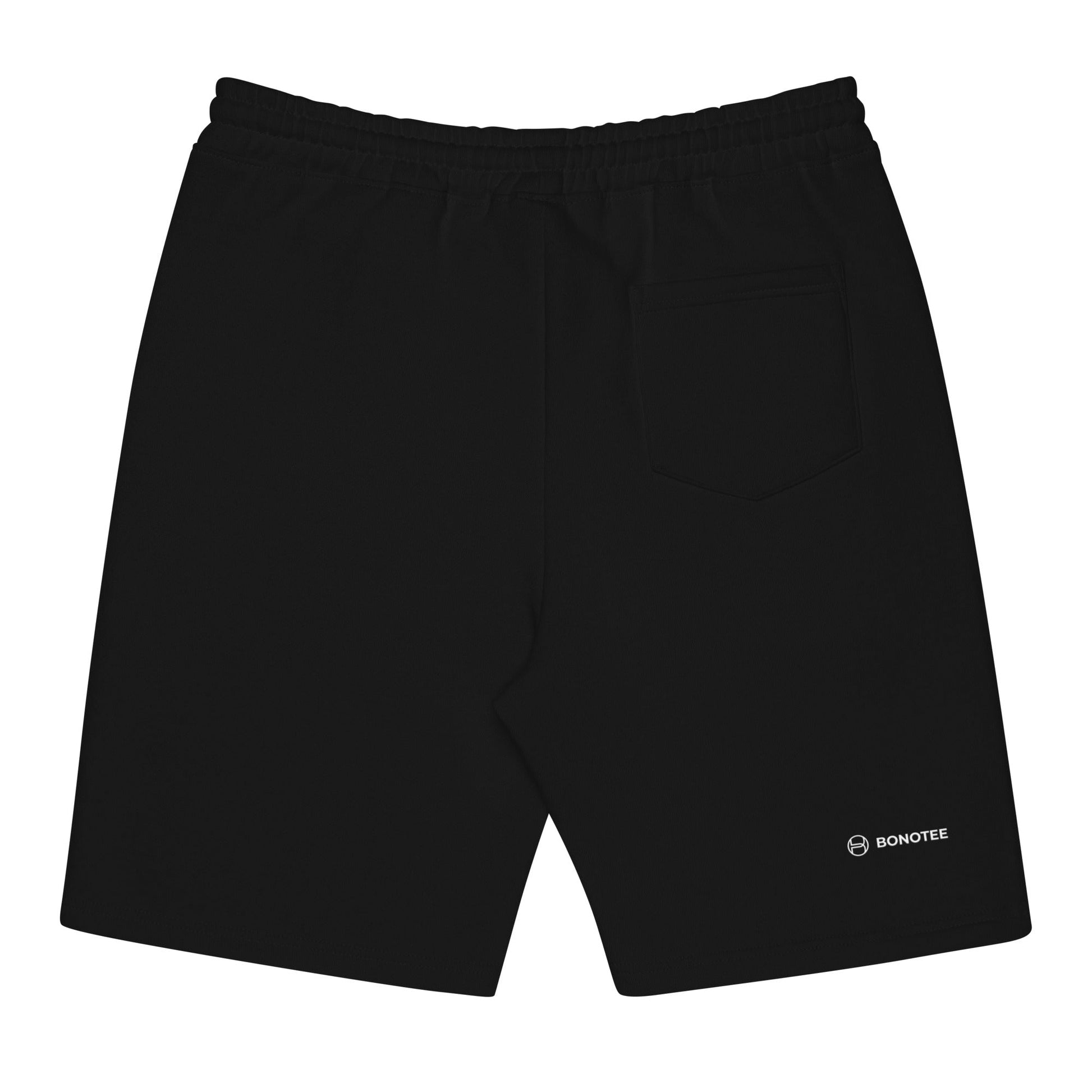 mens-fleece-shorts-nothing-hich-with-dots-black
