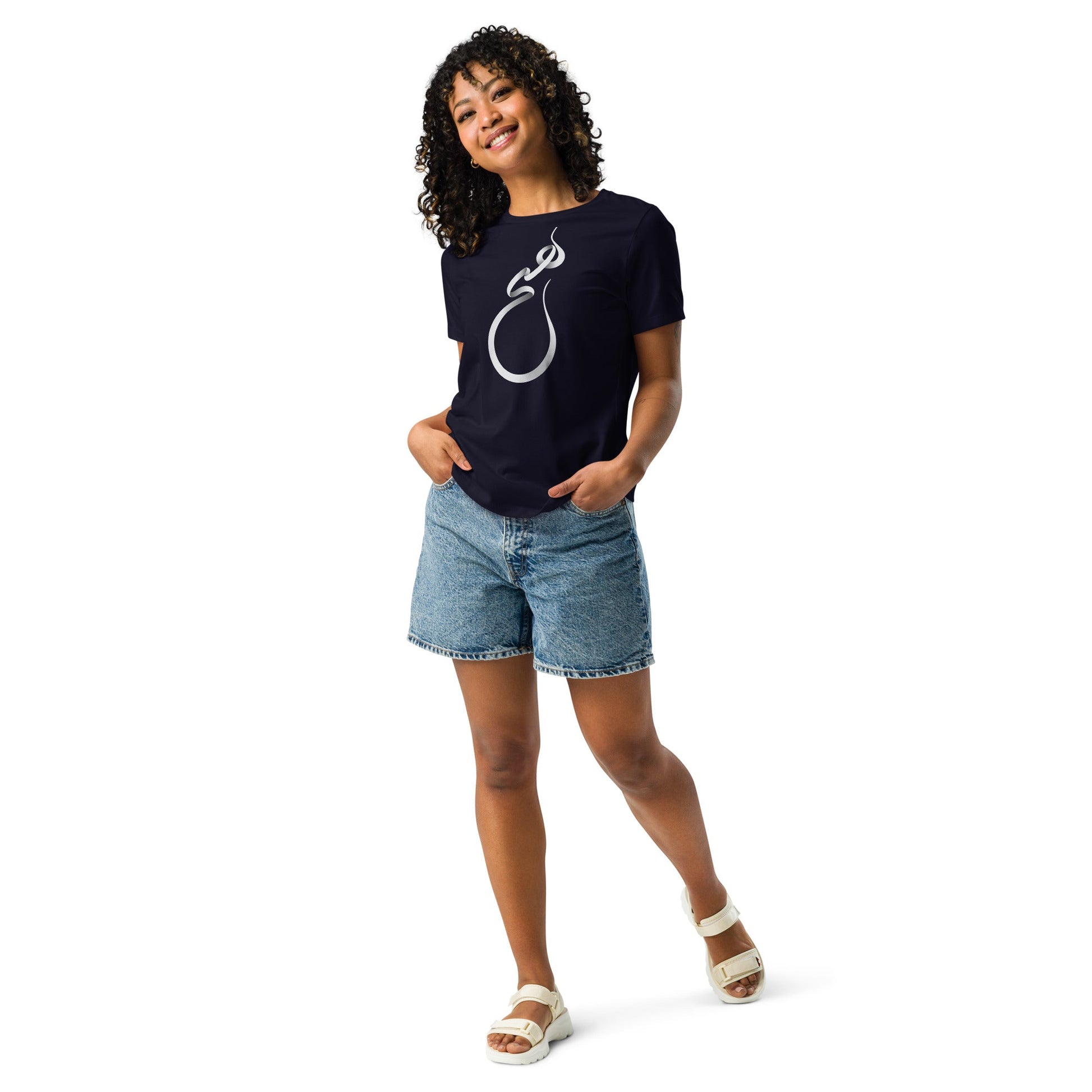 womens-relaxed-tshirt-nothing-hich-navy