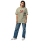 Oversized Faded T-Shirt for Women - FISH - Bonotee