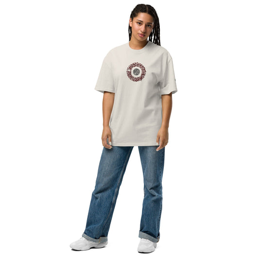Oversized Faded T-Shirt for Women - RAKHE ESHGH - Bonotee