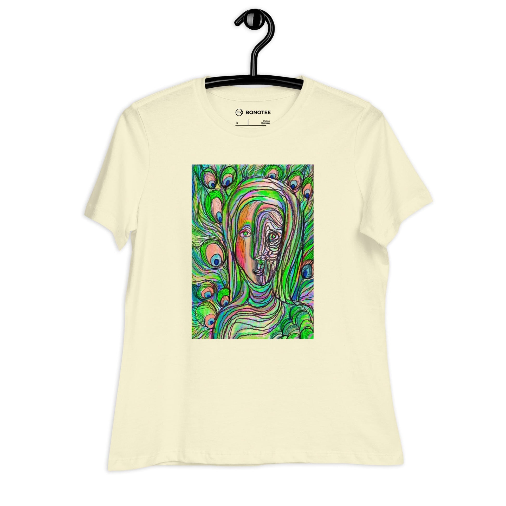 womens-relaxed-tshirt-peacock-citron