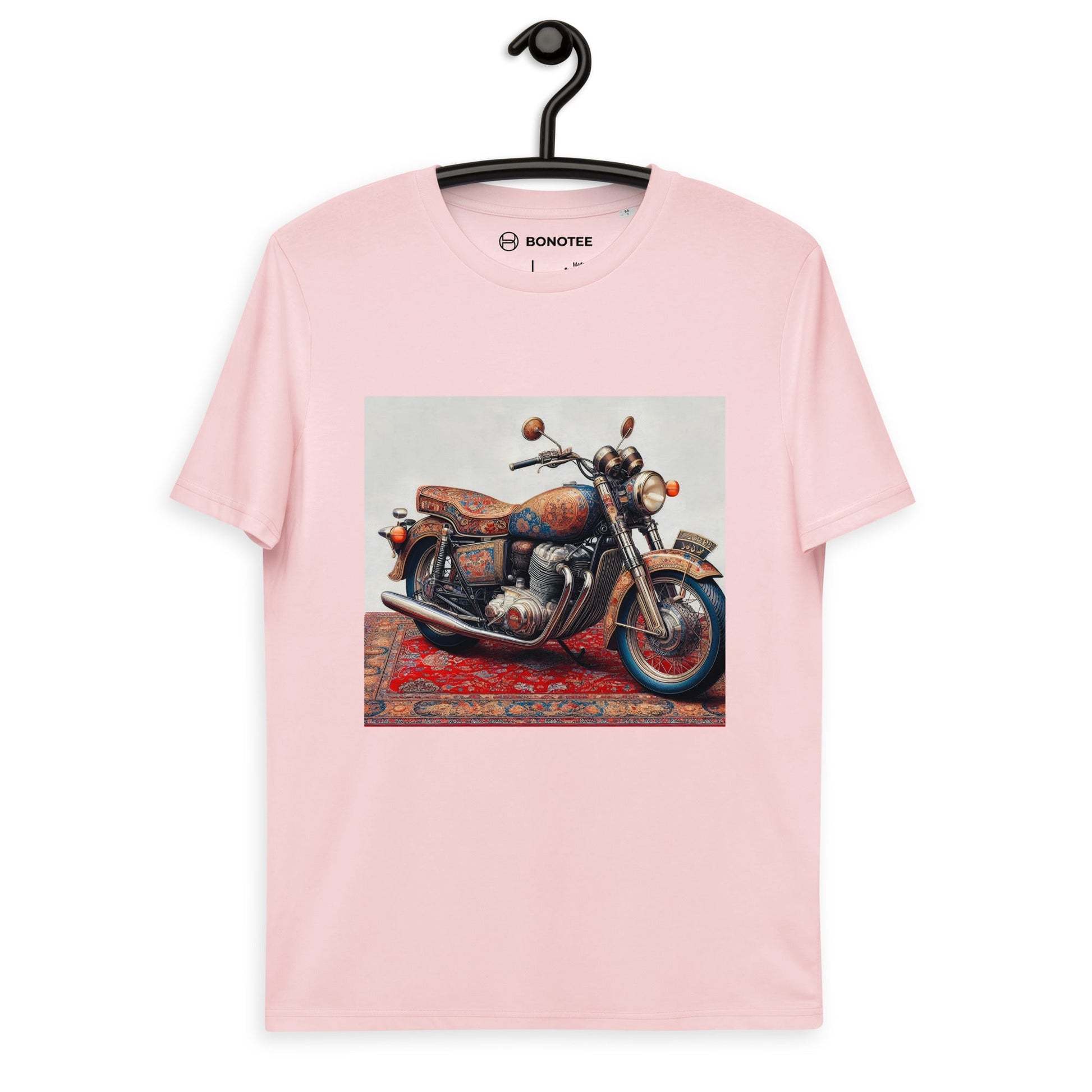 PERSIAN STYLE MOTORCYCLE Unisex Organic T-Shirt - Bonotee