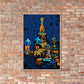 RED SQUARE Wall Art Framed Poster - Bonotee