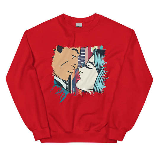 womens-sweatshirt-romantic-couples-2-red