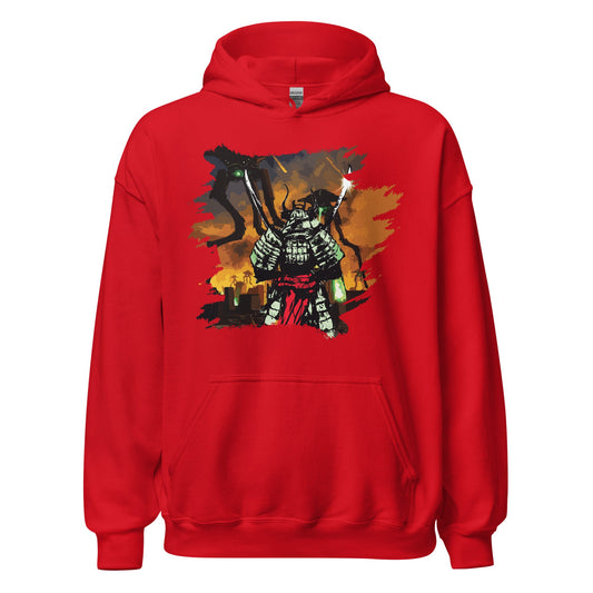 unisex-classic-hoodie-samurai-warrior-red