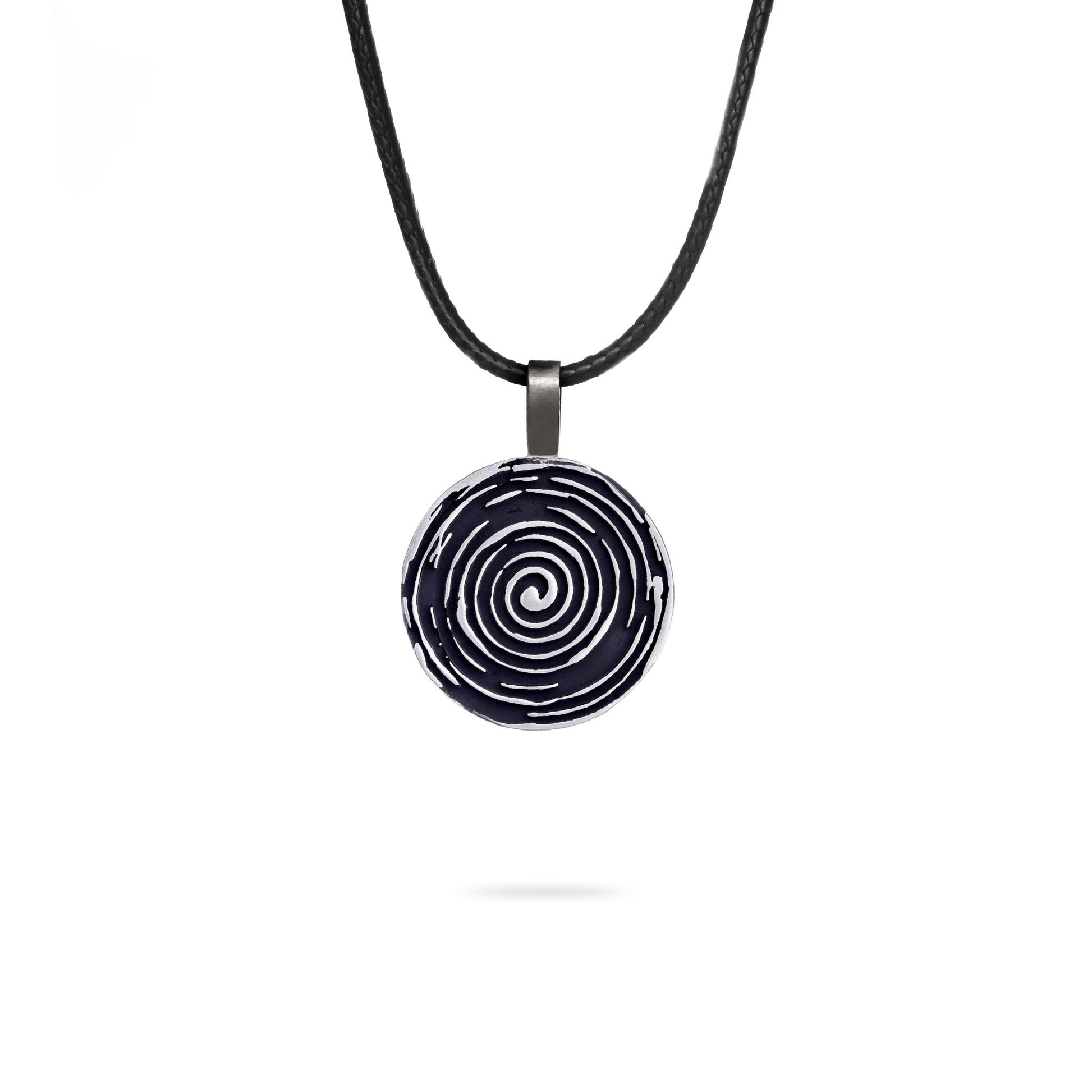 Spiral - Pendant with leather strap - Bonotee