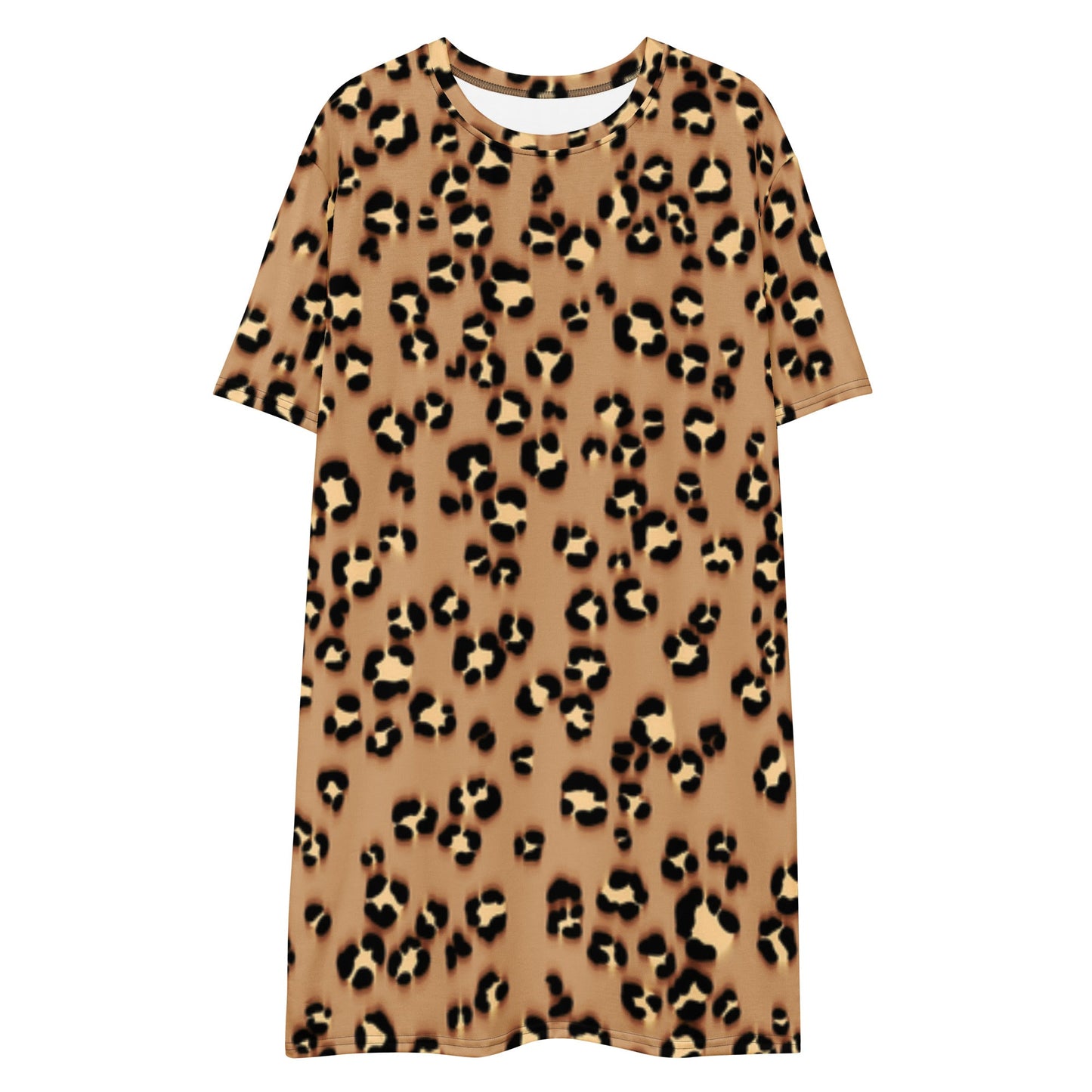 womens-tshirt-dress-spirit-of-jaguar-khaki