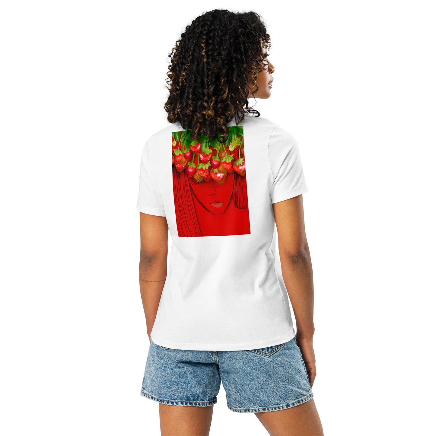 womens-relaxed-tshirt-strawberry-white