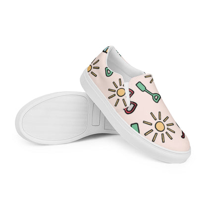 womens-slip-on-canvas-shoes-sunny-day-white