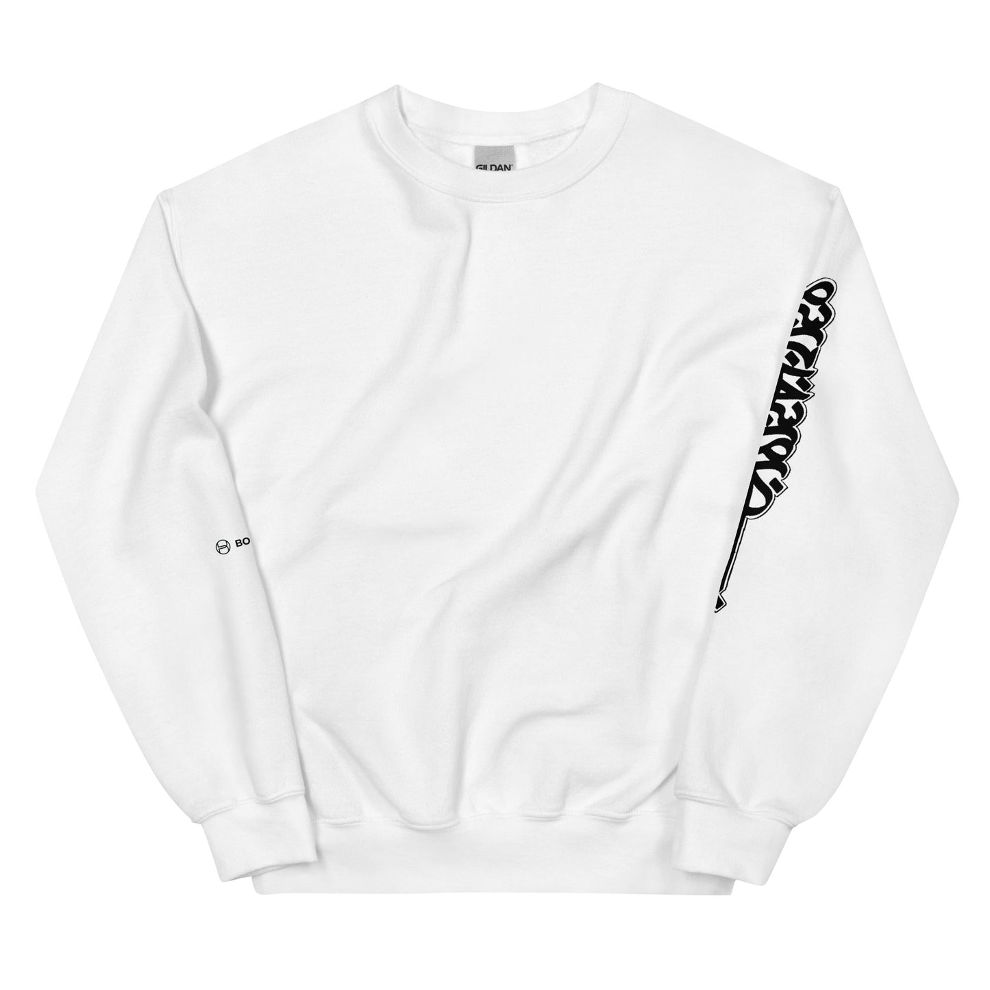 THE EDGE Sweatshirt | Left Sleeve Print - Bonotee