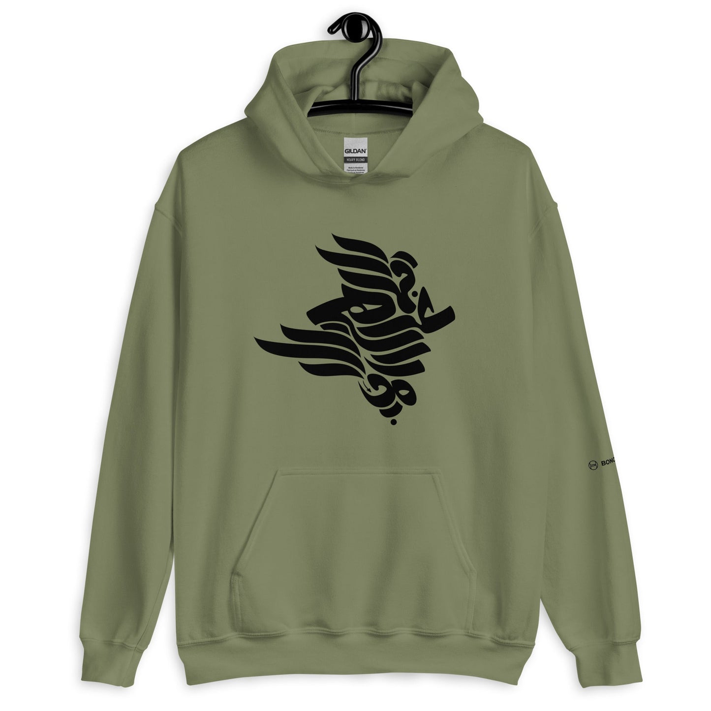 unisex-fleece-hoodie-vague-military-green