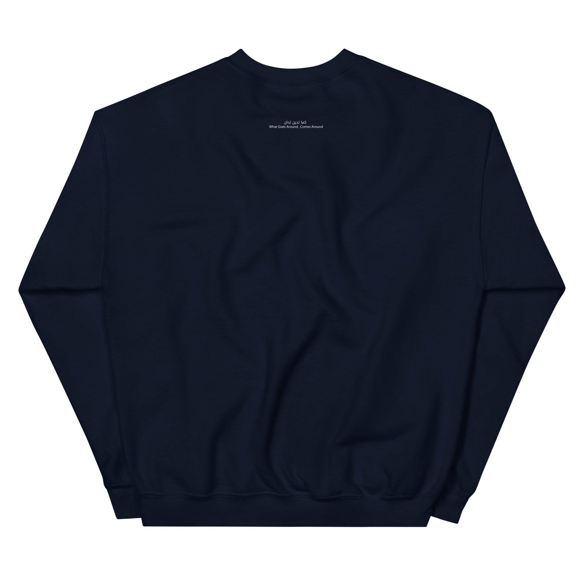 unisex-classic-sweatshirt-what-goes-around-navy