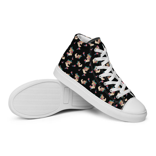 Women’s High Top Canvas Shoes - Bonotee