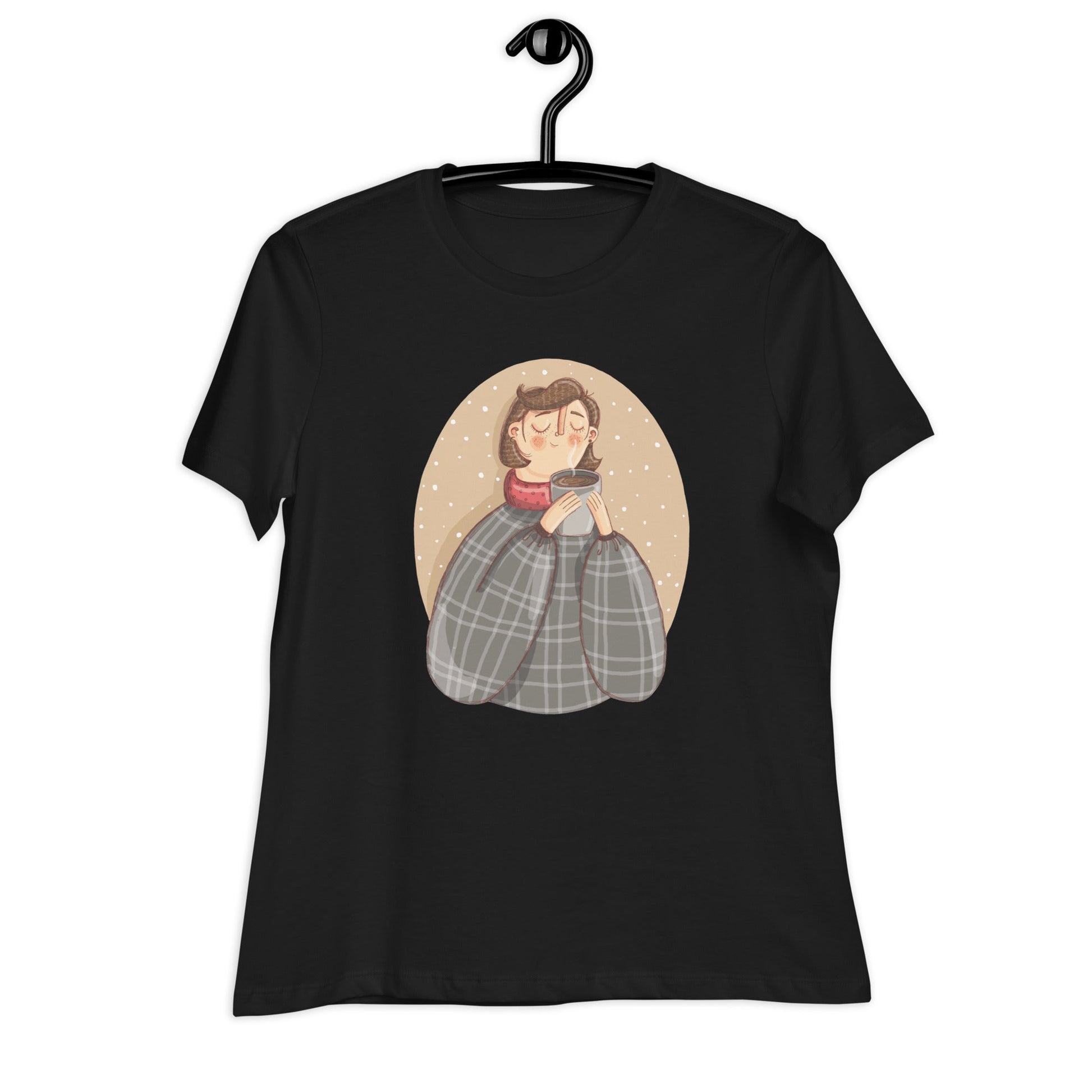 womens-relaxed-tshirt-winter-lover-black