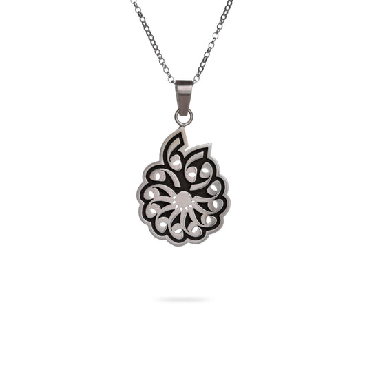 Wow - Pendant with Silver chain - Bonotee