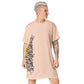 YELLOW GARNET 2 Women's T-Shirt Dress - Bonotee